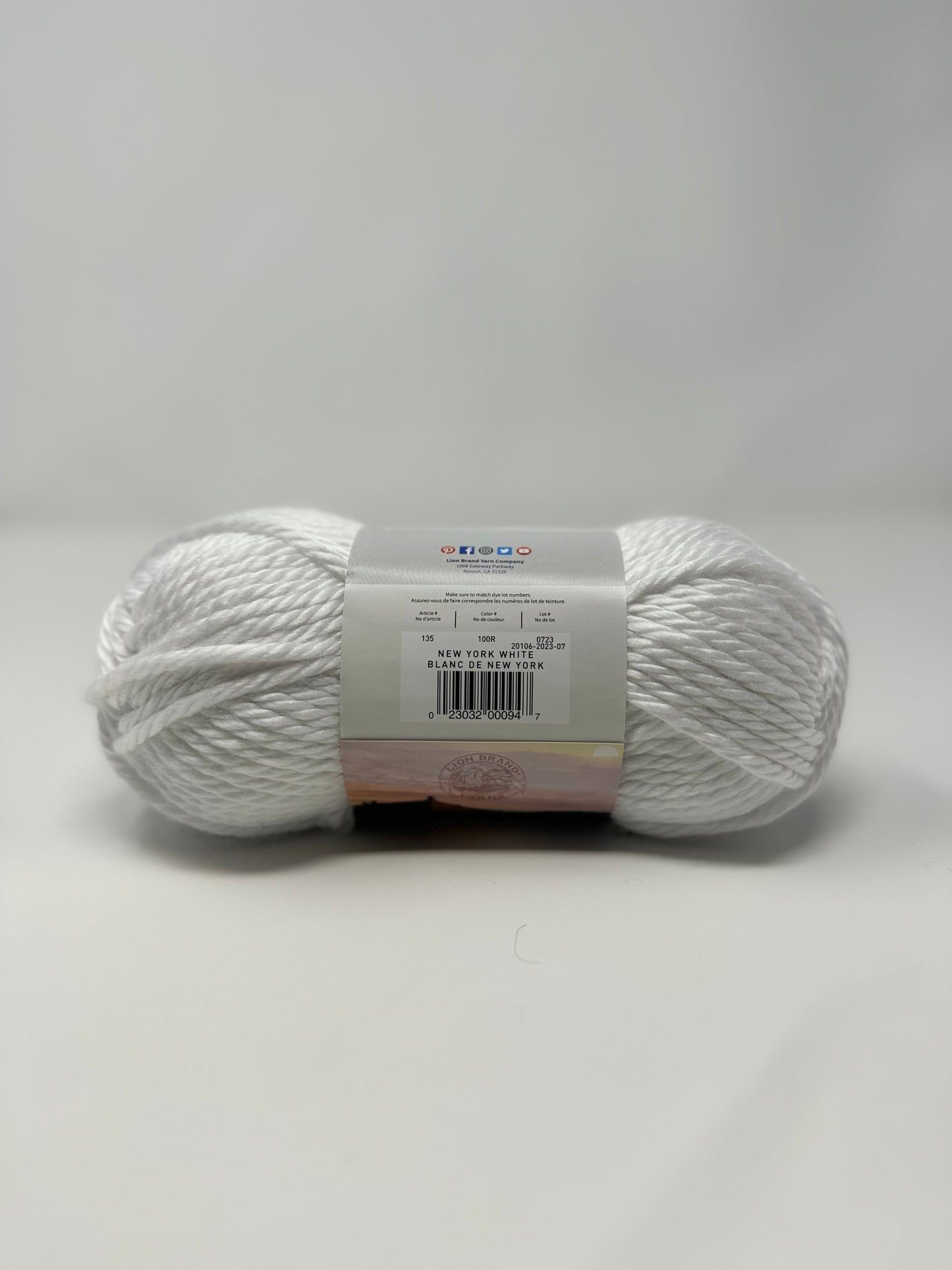 Lion Brand Yarns Hometown Super Bulky Yarn 100% Acrylic 5 oz