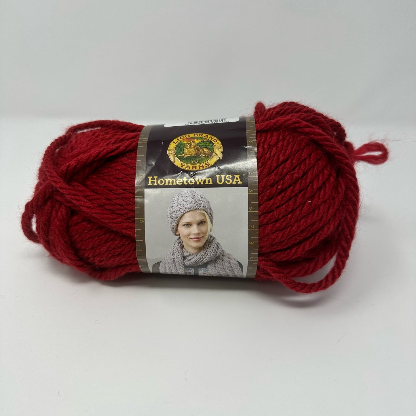 Lion Brand Yarns Hometown Super Bulky Yarn 100% Acrylic 5 oz