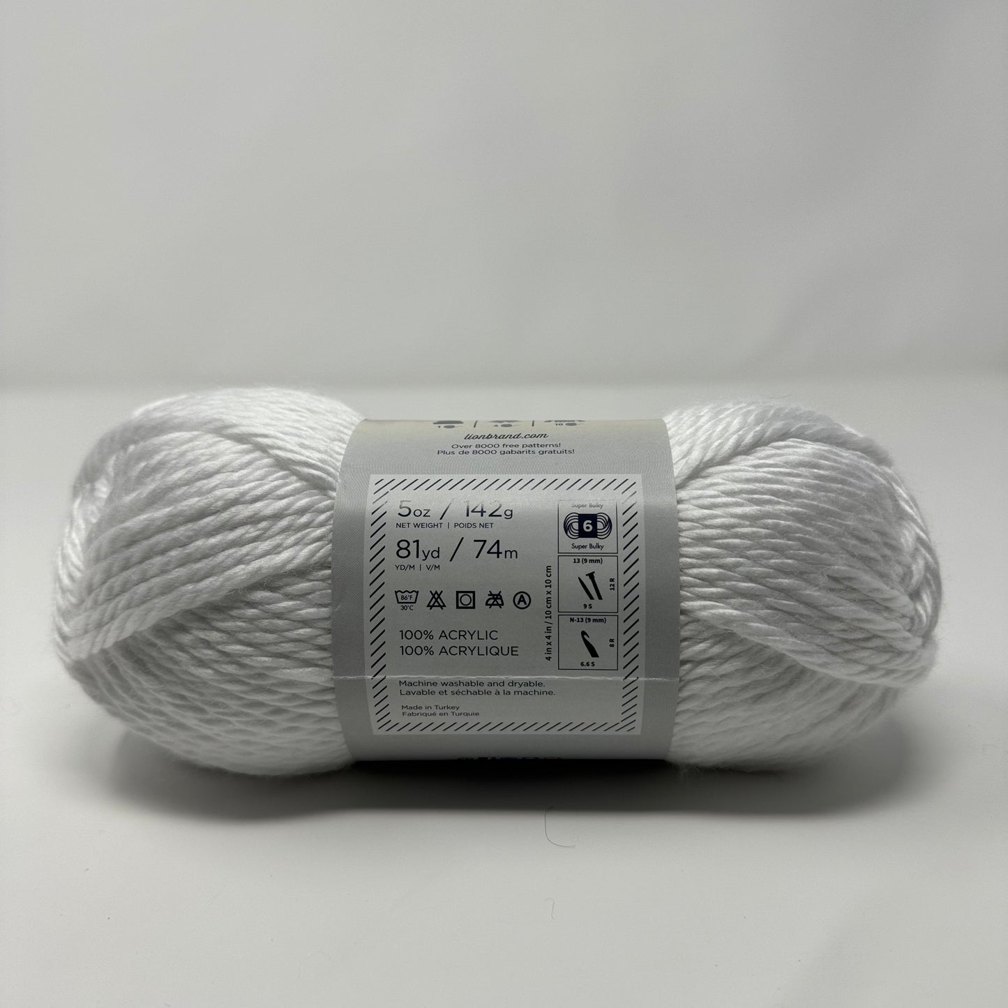 Lion Brand Yarns Hometown Super Bulky Yarn 100% Acrylic 5 oz