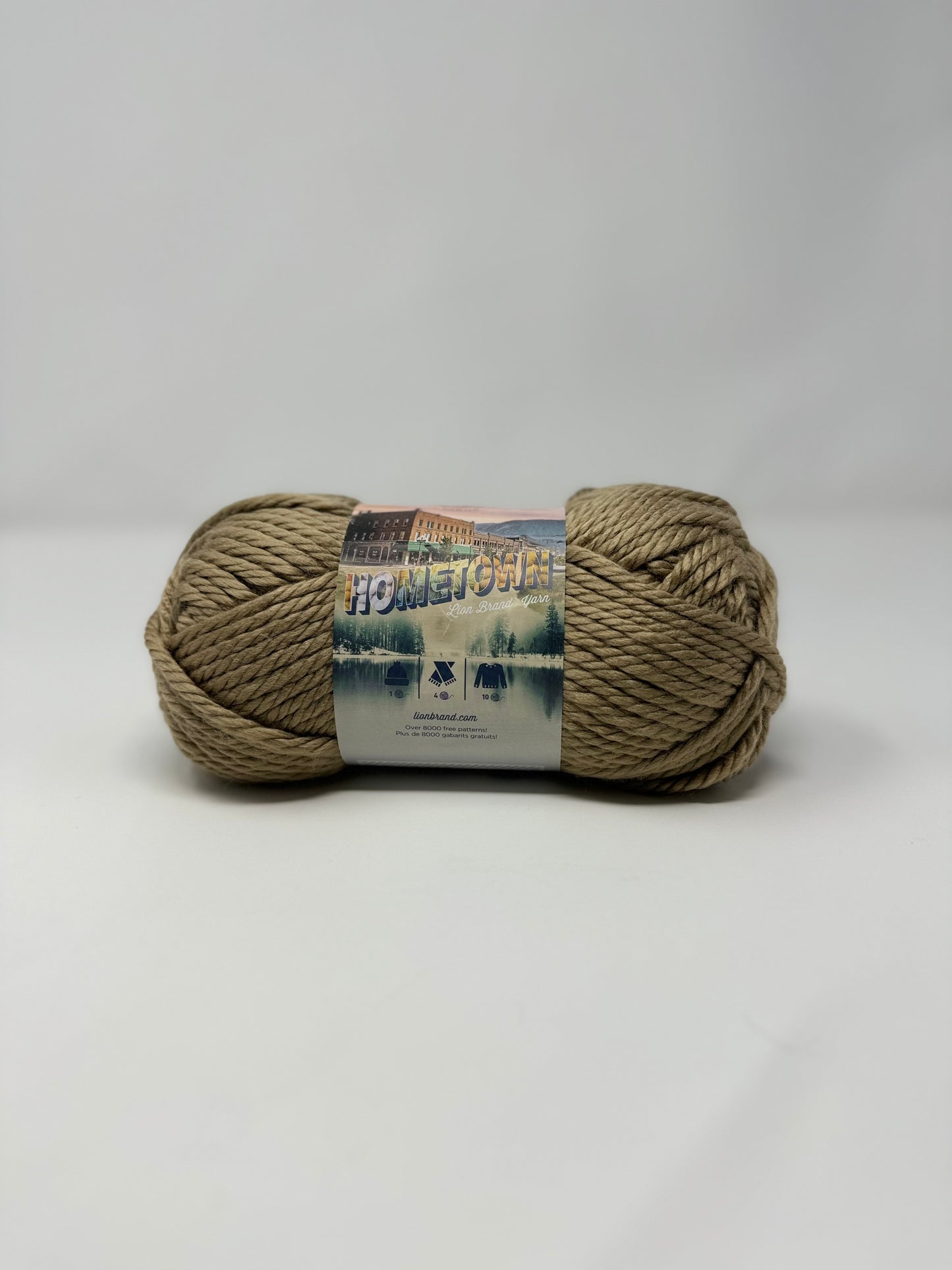 Lion Brand Yarns Hometown Super Bulky Yarn 100% Acrylic 5 oz