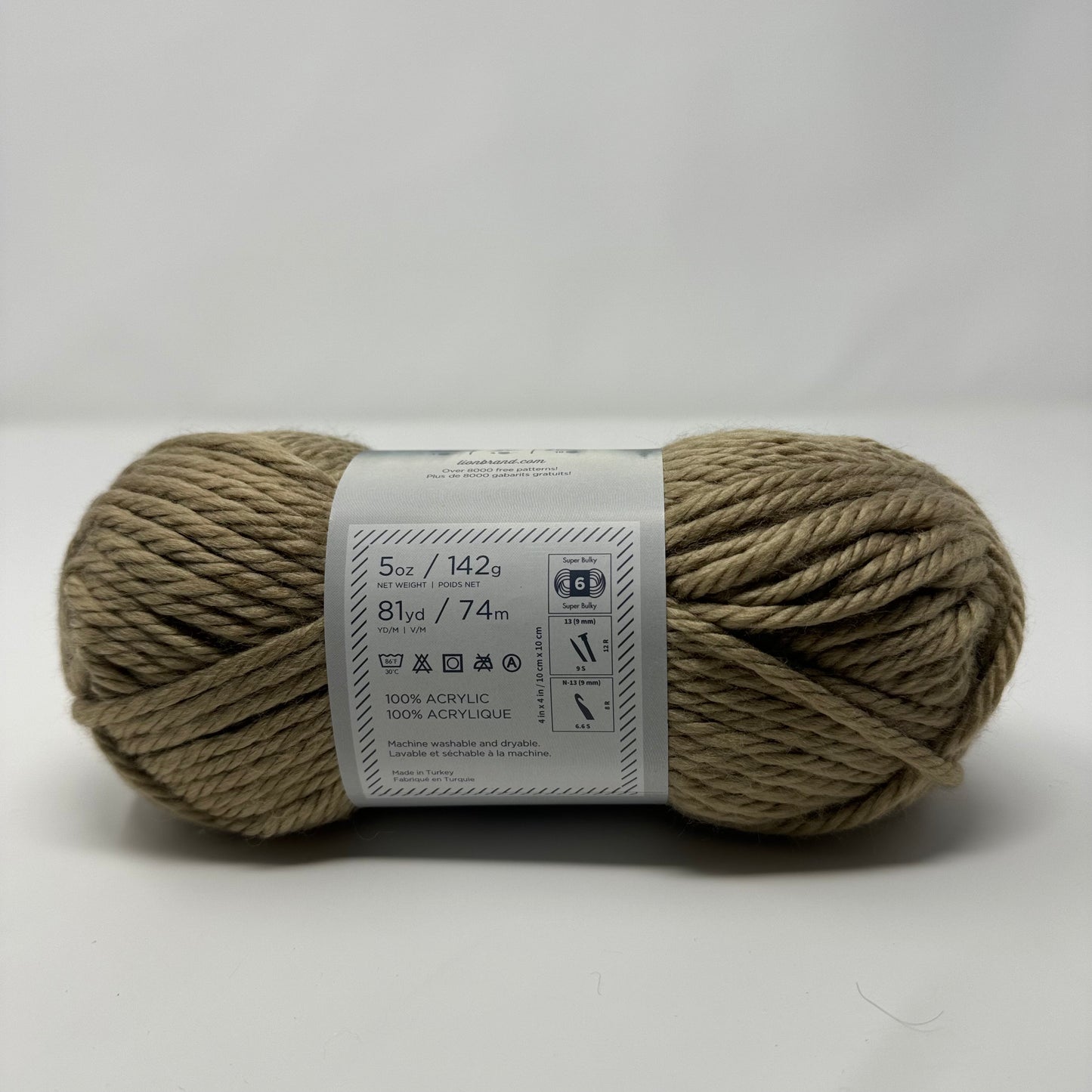 Lion Brand Yarns Hometown Super Bulky Yarn 100% Acrylic 5 oz