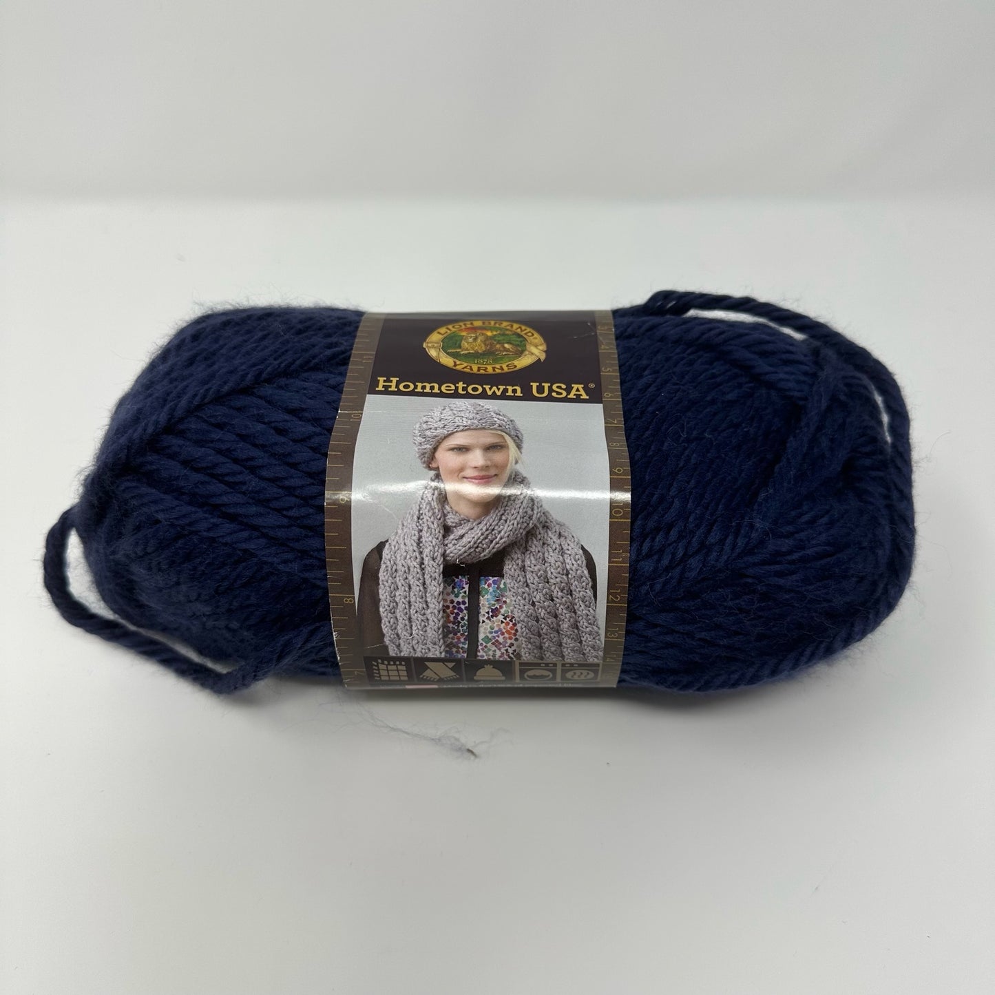 Lion Brand Yarns Hometown Super Bulky Yarn 100% Acrylic 5 oz