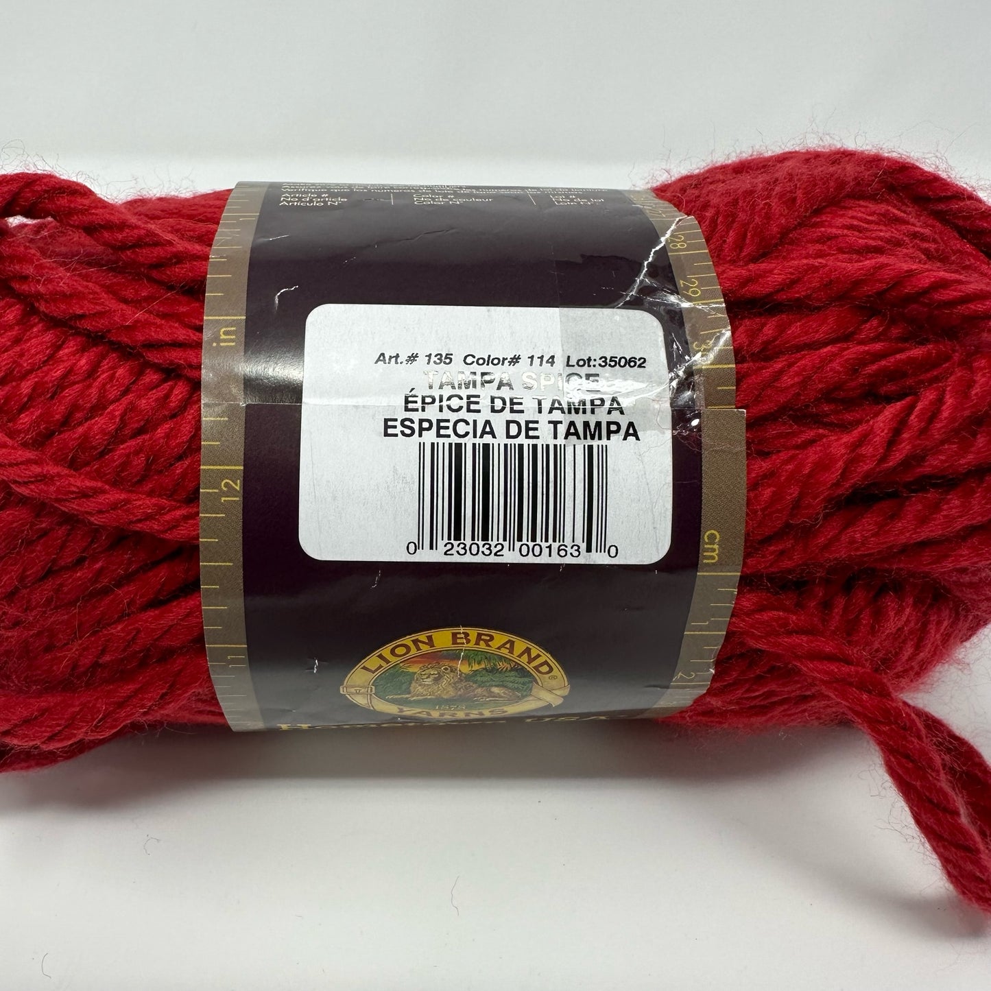 Lion Brand Yarns Hometown Super Bulky Yarn 100% Acrylic 5 oz