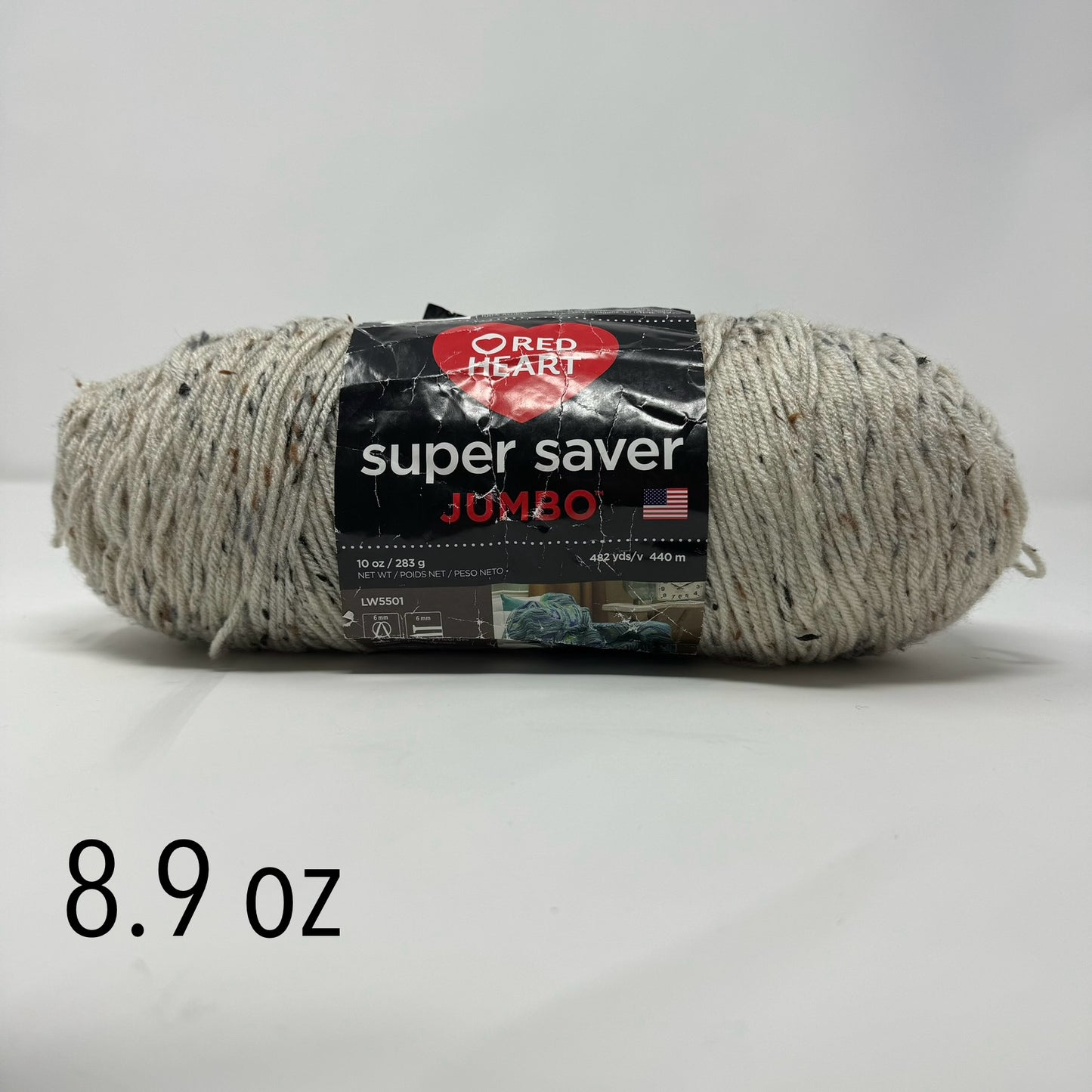 Red Heart Yarn Jumbo Medium 4 Worsted 10 oz -14 oz 482-744 Yd Acrylic