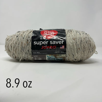 Red Heart Yarn Jumbo Medium 4 Worsted 10 oz -14 oz 482-744 Yd Acrylic