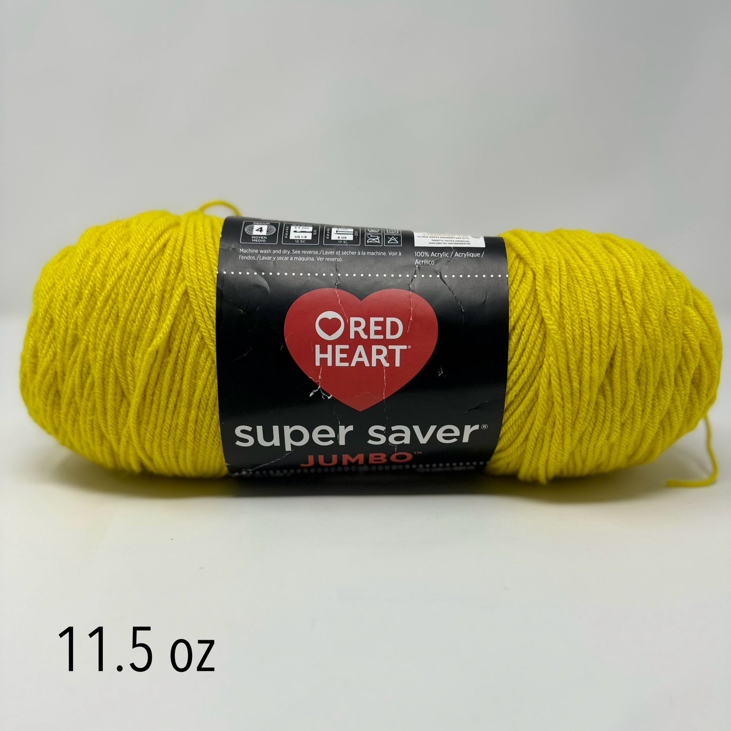 Red Heart Yarn Jumbo Medium 4 Worsted 10 oz -14 oz 482-744 Yd Acrylic