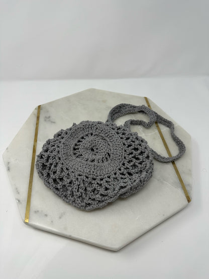 Boho Grey Mini Bag