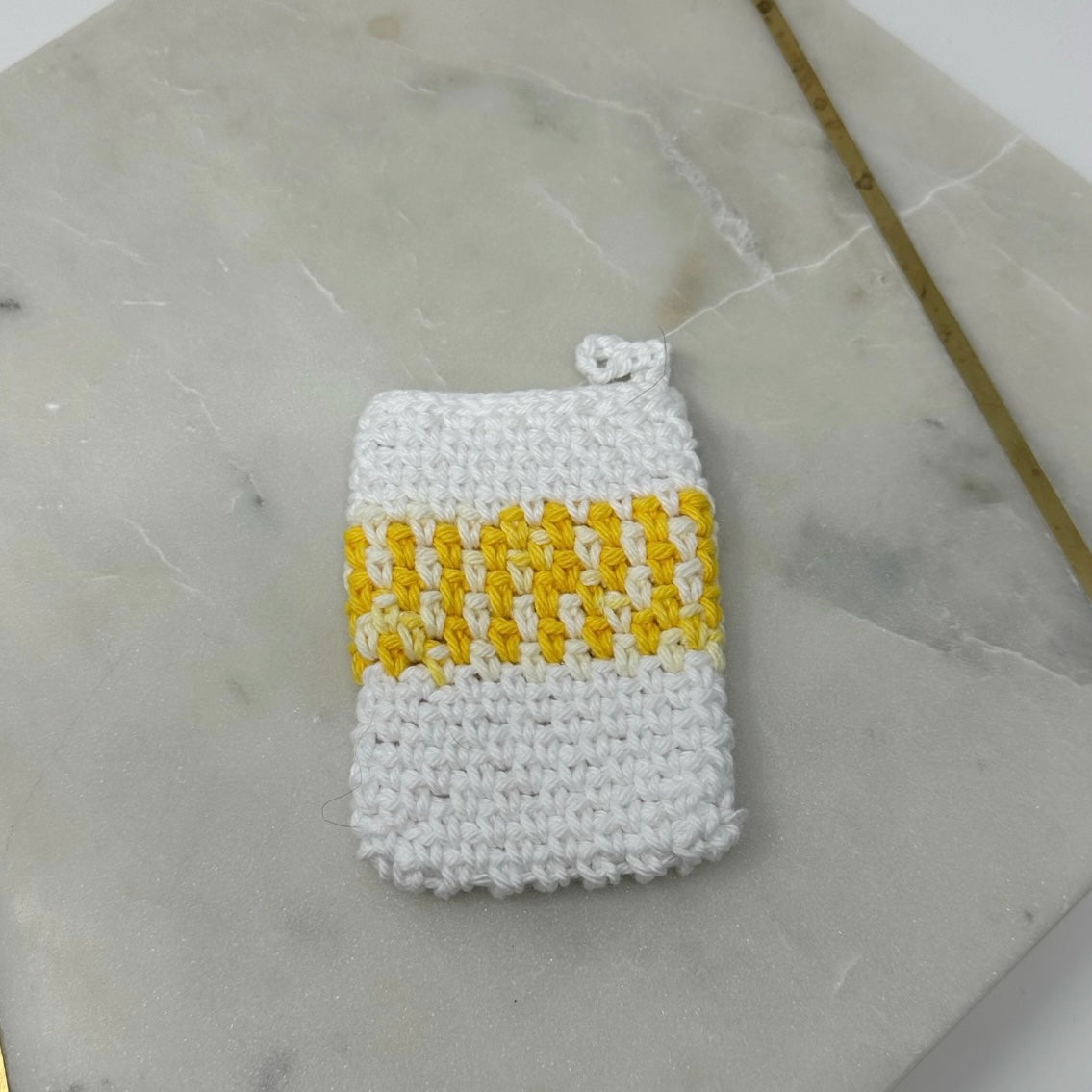 Crochet Soap Saver Scrubbie Washcloth