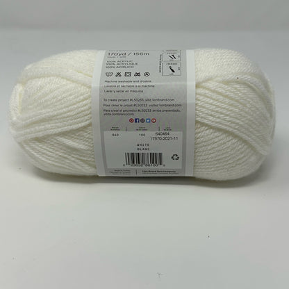 Lion Brand Yarns Vanna’s Choice Medium Worsted Weight Yarn Acrylic 3.5 oz