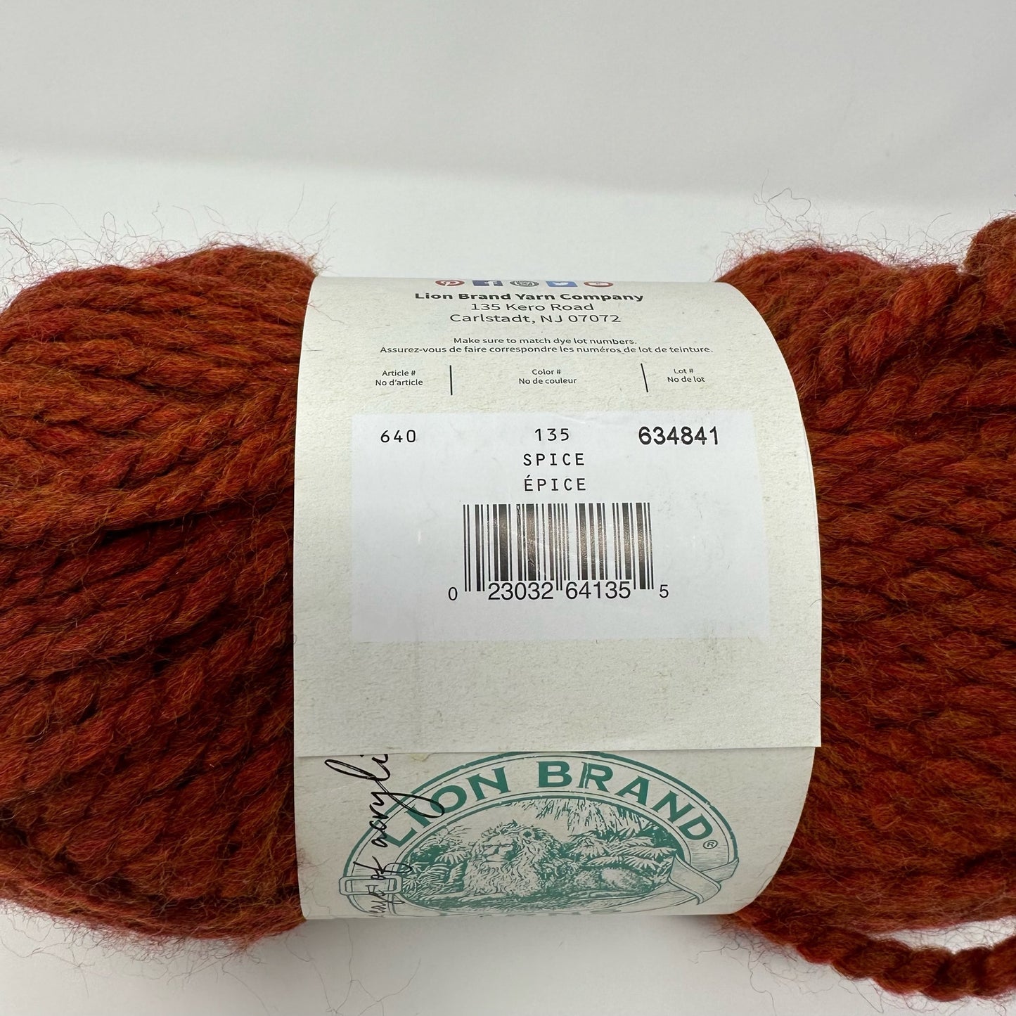 Lion Brand Yarns Wool Ease Thick & Quick Super Bulky Yarn