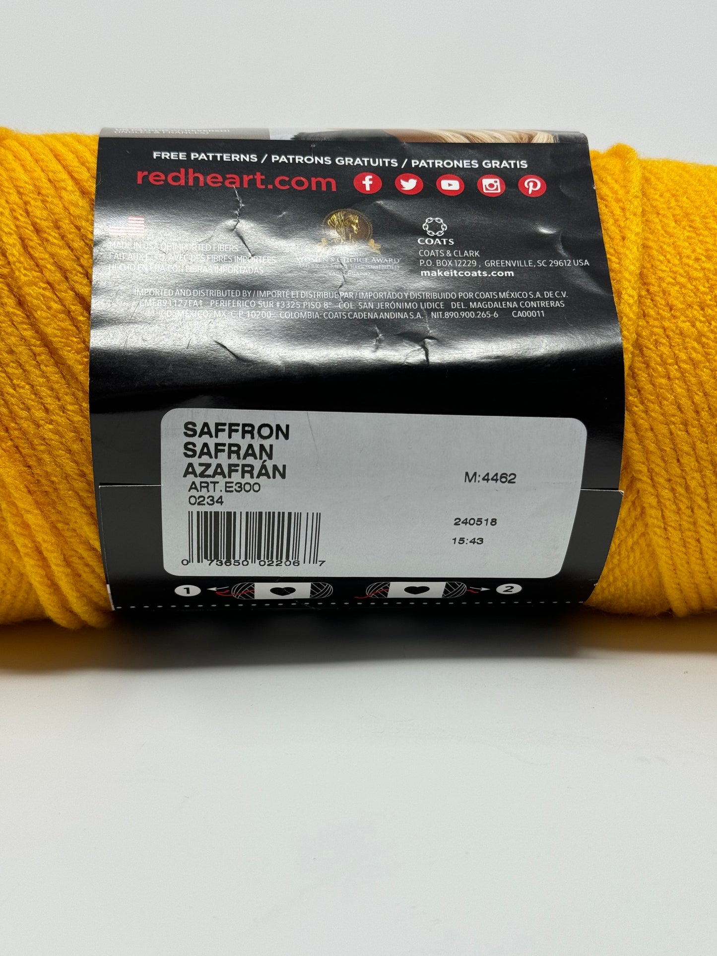 Red Heart Pre-Loved Yarn 5 oz