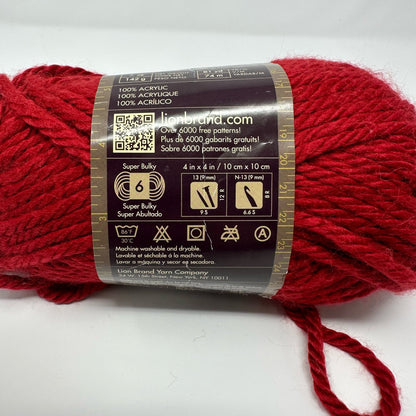 Lion Brand Yarns Hometown Super Bulky Yarn 100% Acrylic 5 oz