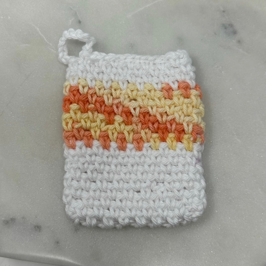 Crochet Soap Saver Scrubbie Washcloth