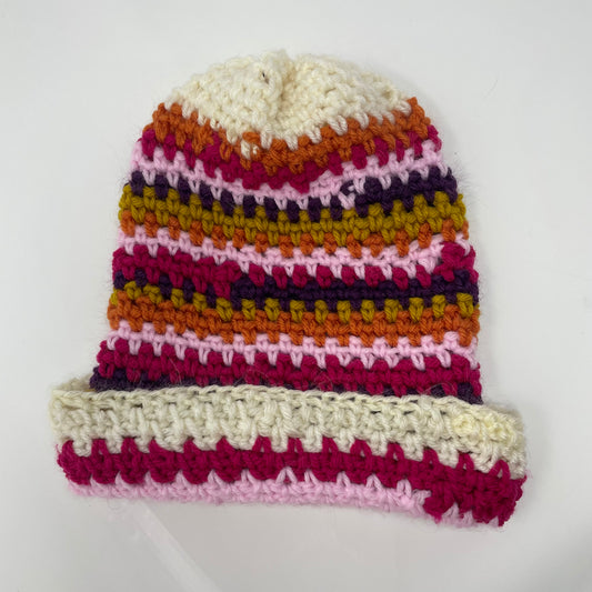 Crochet Winter Hat Beanie : Fall 16 in Acrylic Handmade