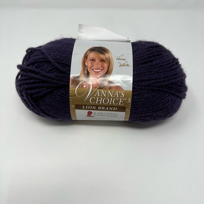 Lion Brand Yarns Vanna’s Choice Medium Worsted Weight Yarn Acrylic 3.5 oz