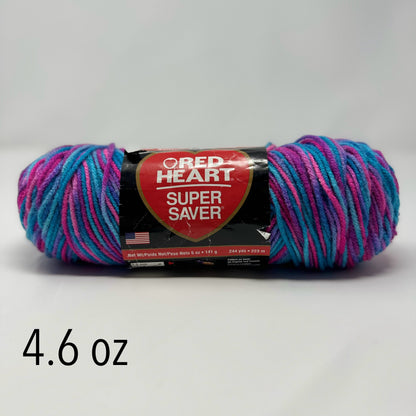 Red Heart Variegated Pre-Loved Yarn