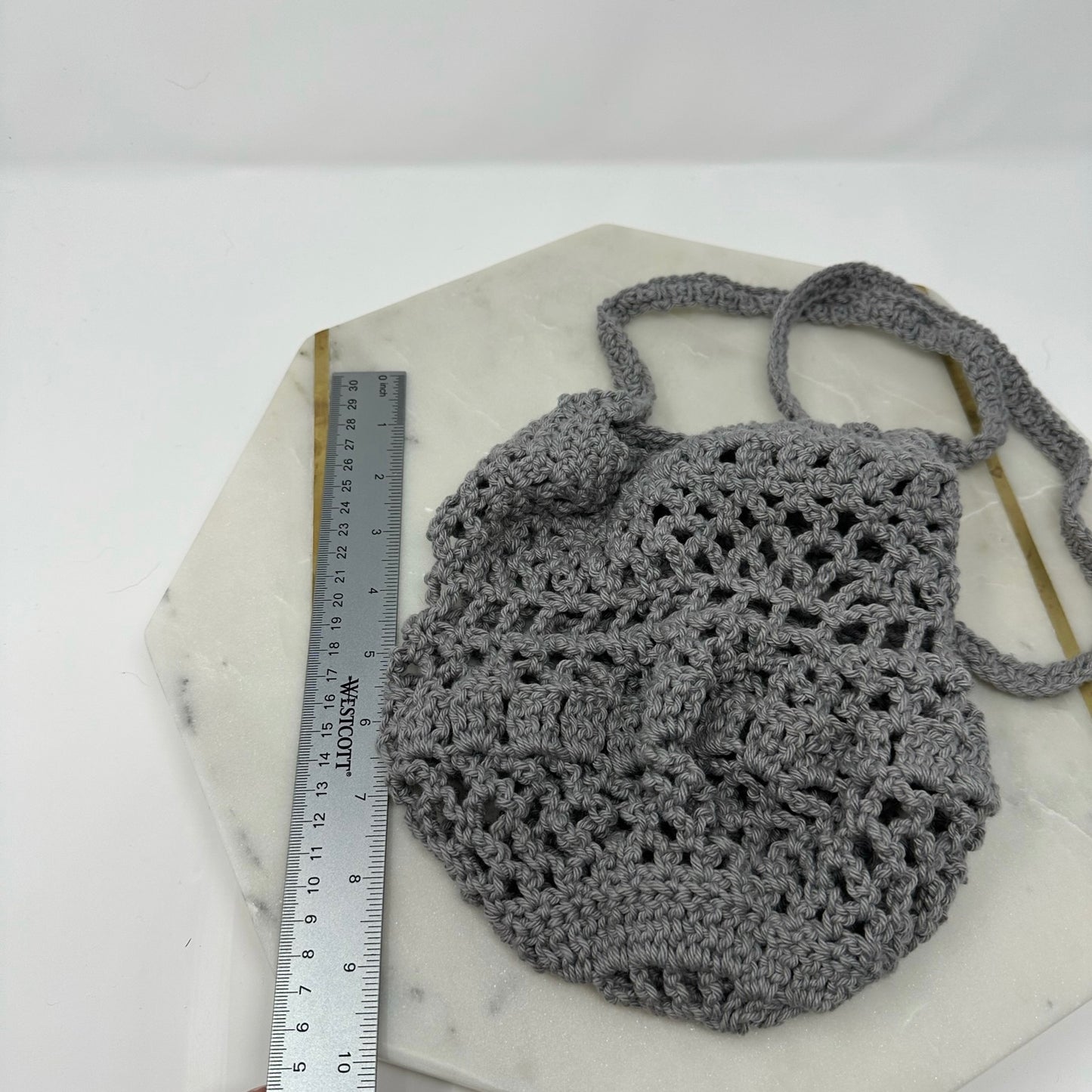 Boho Grey Mini Bag