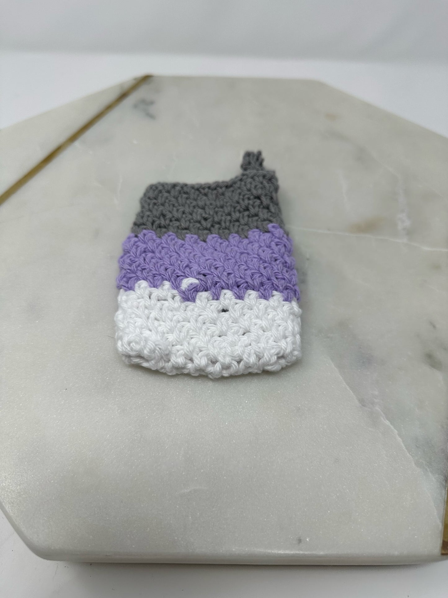Crochet Soap Saver Scrubbie Washcloth