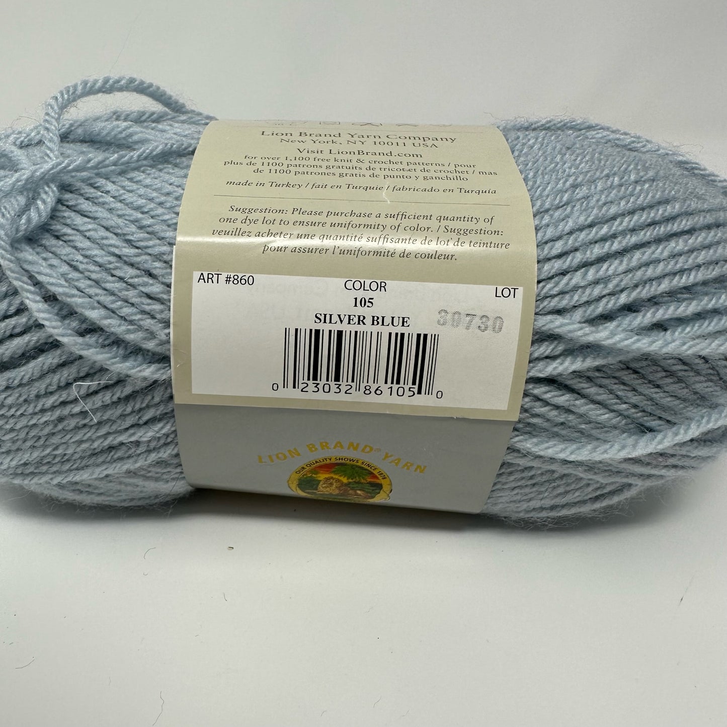 Lion Brand Yarns Vanna’s Choice Medium Worsted Weight Yarn Acrylic 3.5 oz