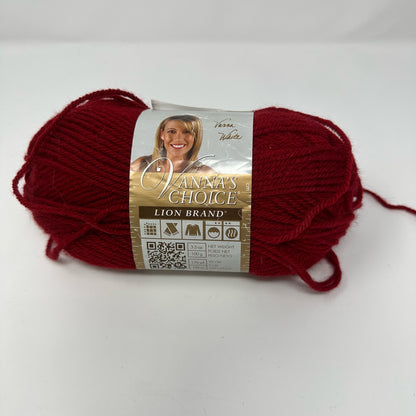 Lion Brand Yarns Vanna’s Choice Medium Worsted Weight Yarn Acrylic 3.5 oz