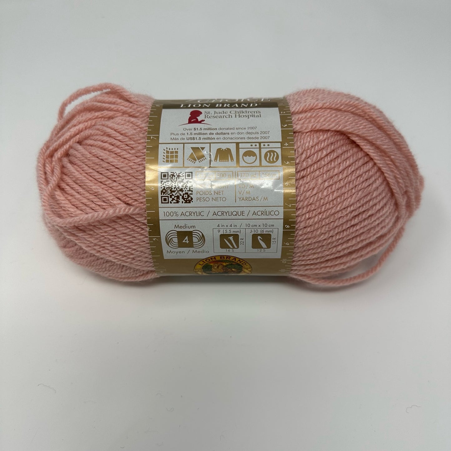 Lion Brand Yarns Vanna’s Choice Medium Worsted Weight Yarn Acrylic 3.5 oz