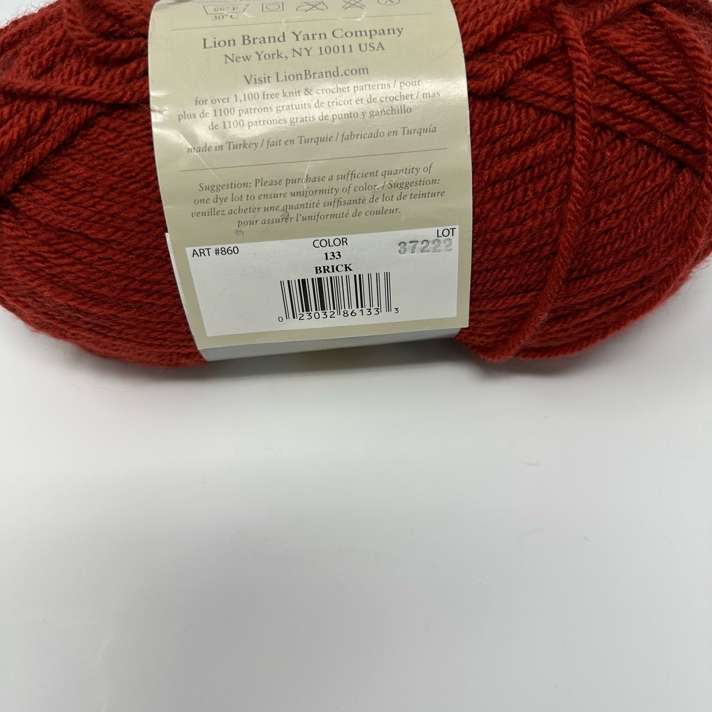 Lion Brand Yarns Vanna’s Choice Medium Worsted Weight Yarn Acrylic 3.5 oz