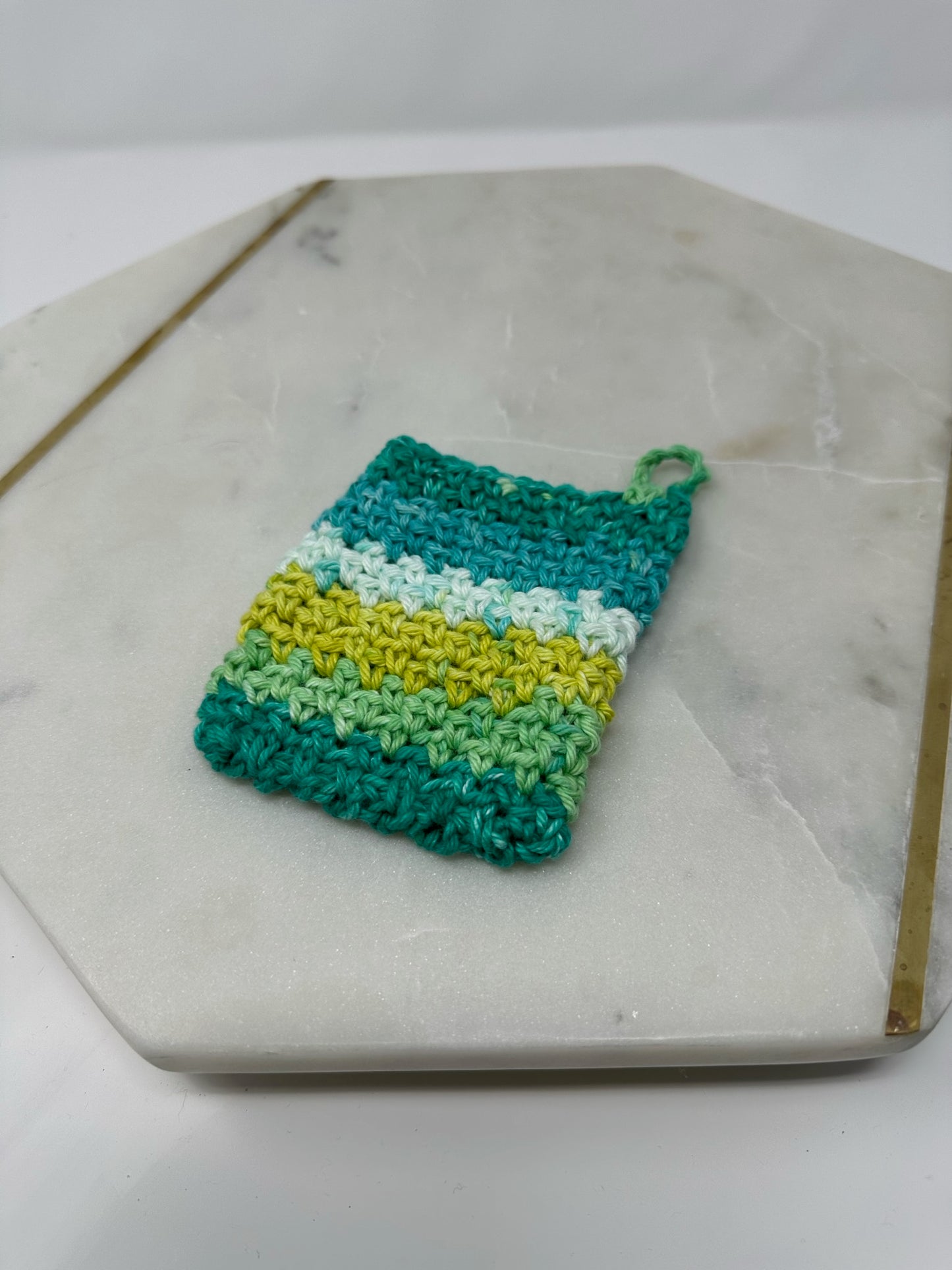 Crochet Soap Saver Scrubbie Washcloth