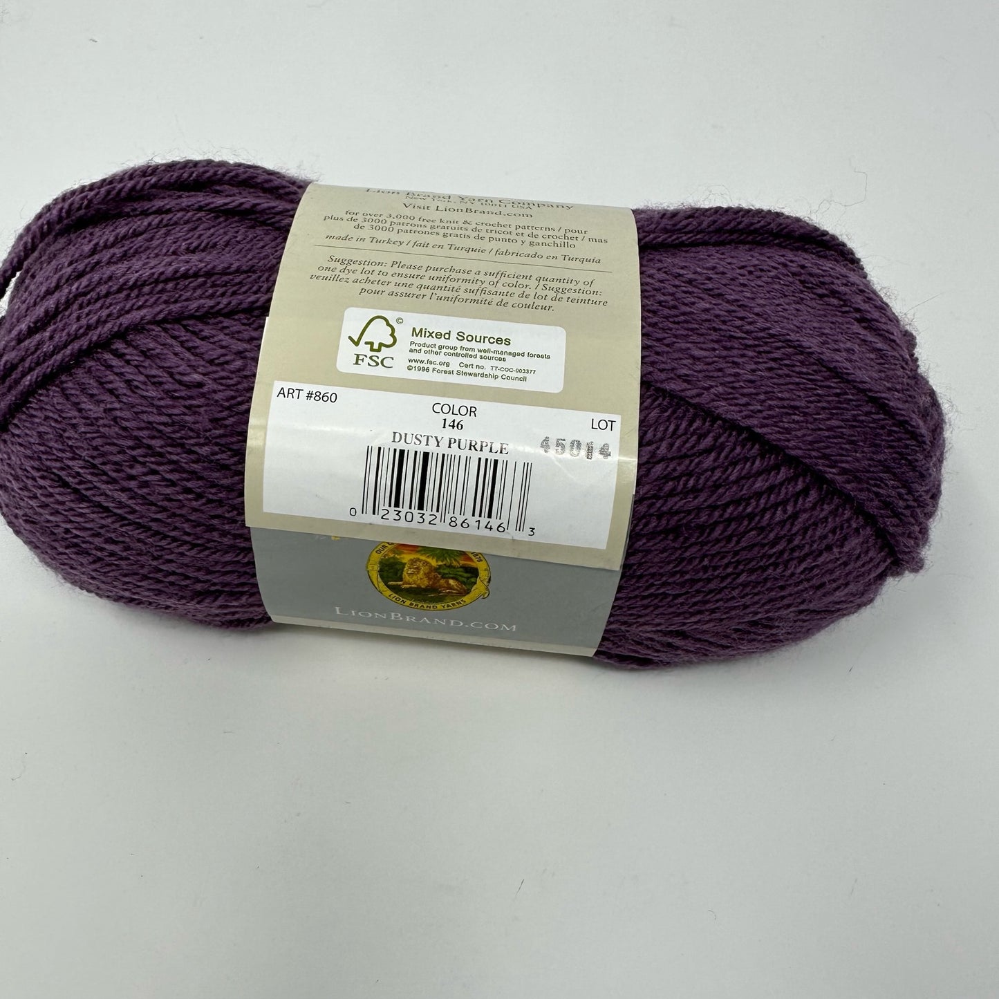 Lion Brand Yarns Vanna’s Choice Medium Worsted Weight Yarn Acrylic 3.5 oz