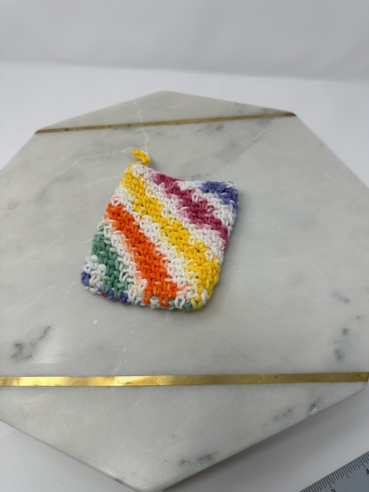 Crochet Soap Saver Scrubbie Washcloth