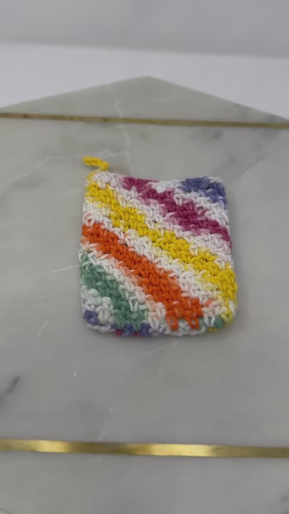 Crochet Soap Saver Scrubbie Washcloth